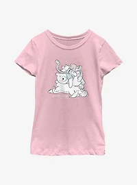 Disney Winnie The Pooh Beary Sleepy Youth Girls T-Shirt