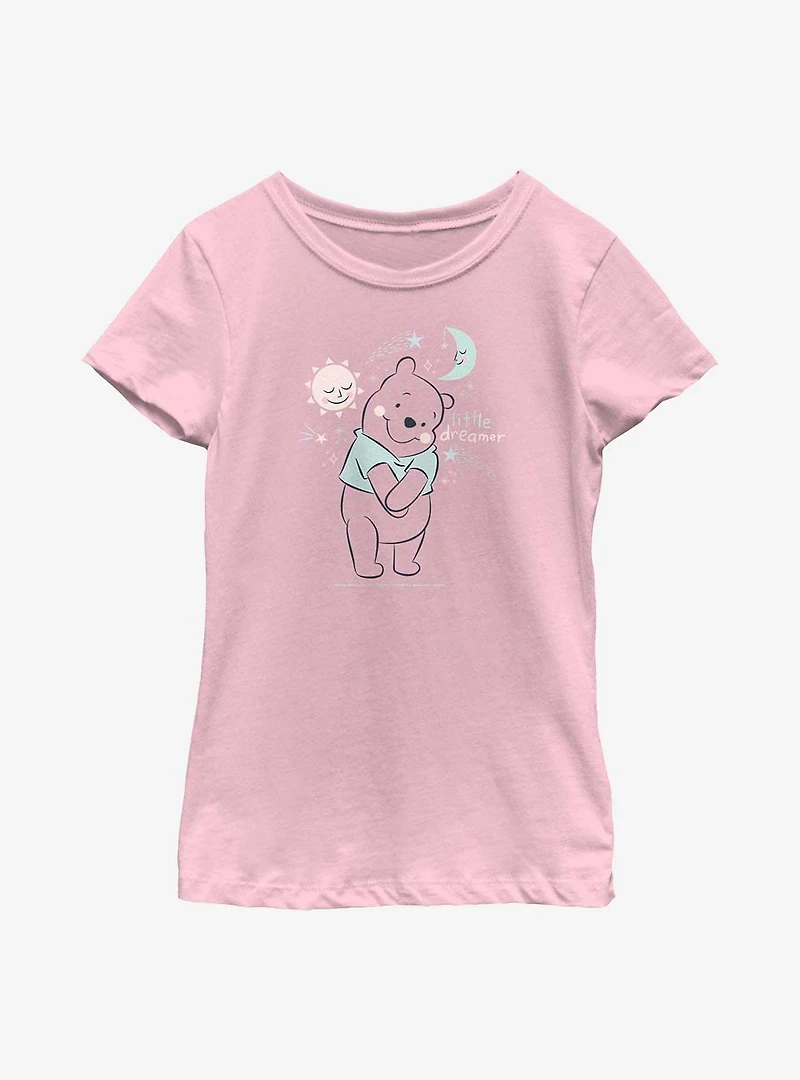 Disney Winnie The Pooh Little Dreamer Youth Girls T-Shirt