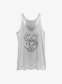 Marvel Thor Rest In Mischief Loki Girls Tank