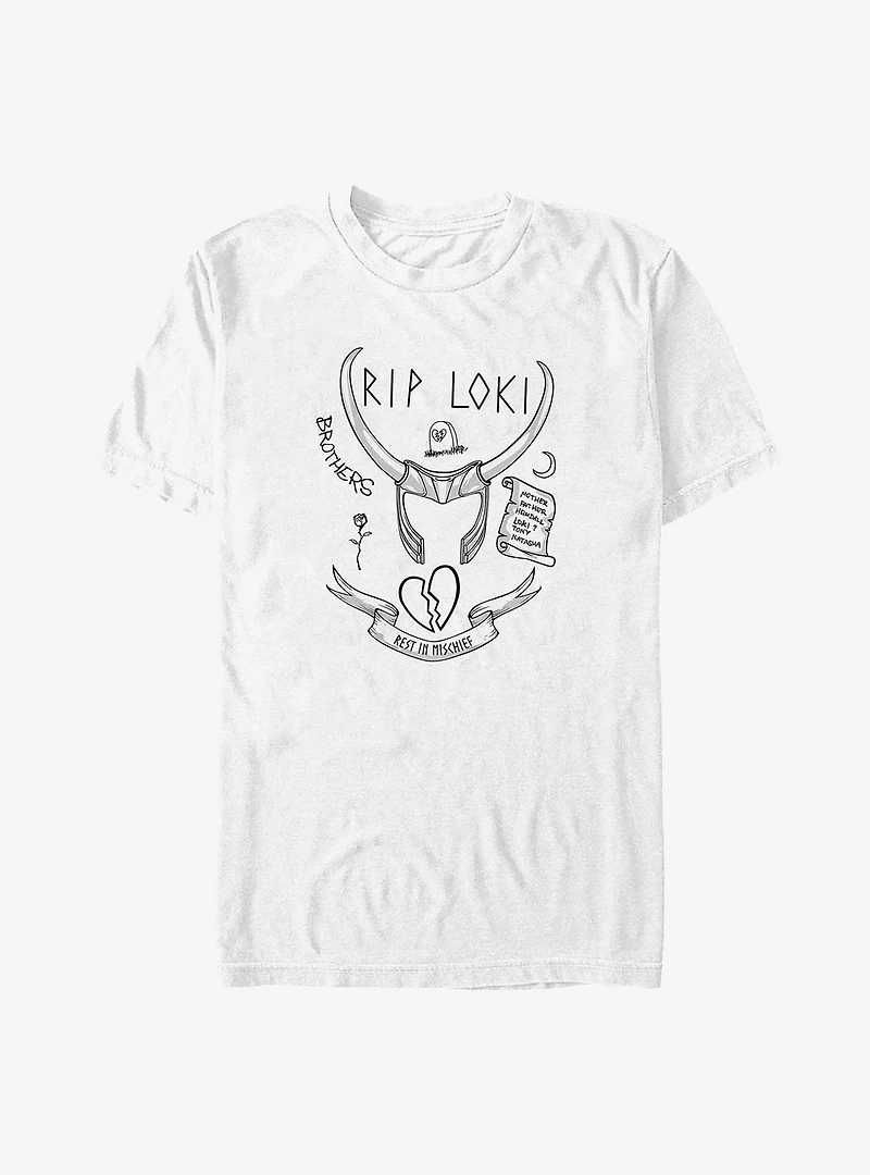 Marvel Thor Rest Mischief Loki T-Shirt