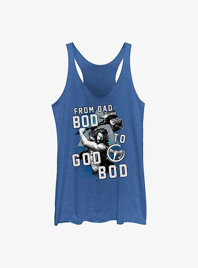 Marvel Thor: Love and Thunder From Dad Bod To God Bod Girls Tank