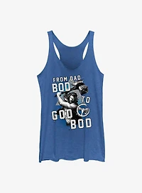 Marvel Thor: Love and Thunder From Dad Bod To God Bod Girls Tank