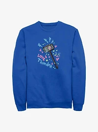 Marvel Thor: Love and Thunder Graffiti Hammer Sweatshirt