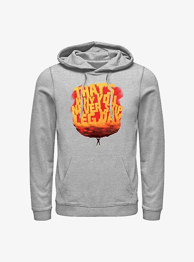 Marvel Thor: Love and Thunder Never Skip Leg Day Hoodie