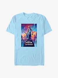 Marvel Thor: Love and Thunder Valkyrie Movie Poster T-Shirt