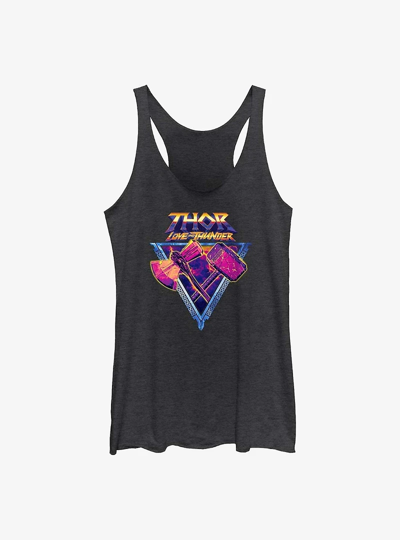 Marvel Thor: Love and Thunder Mjolnir Stormbreaker Girls Tank