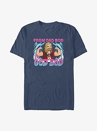 Marvel Thor: Love and Thunder Dad Bod To God Bod T-Shirt