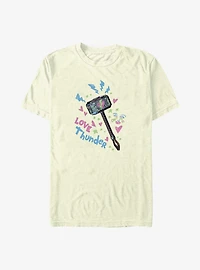 Marvel Thor: Love and Thunder Graffiti Hammer T-Shirt