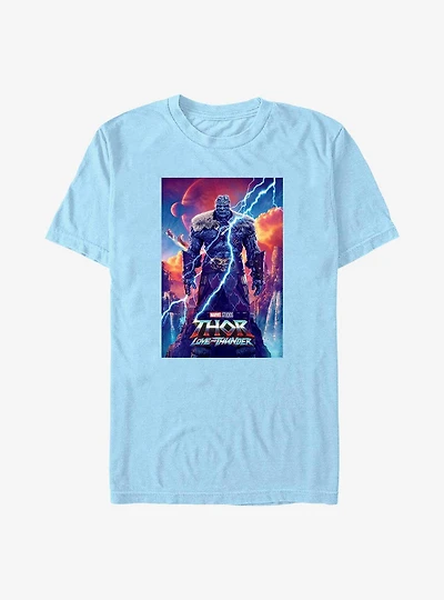 Marvel Thor: Love and Thunder Korg Movie Poster T-Shirt