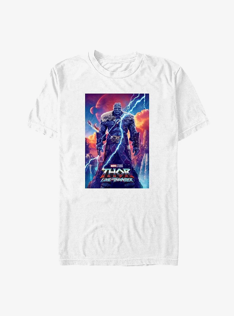 Marvel Thor: Love and Thunder Korg Movie Poster T-Shirt