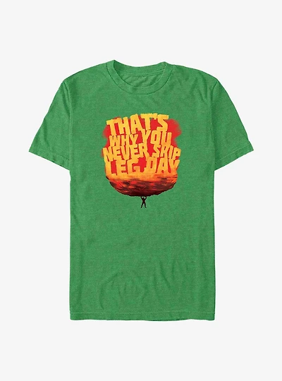 Marvel Thor: Love and Thunder Never Skip Leg Day T-Shirt