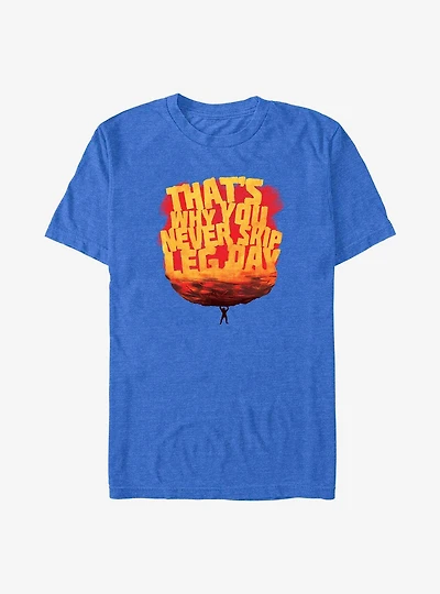 Marvel Thor: Love and Thunder Never Skip Leg Day T-Shirt