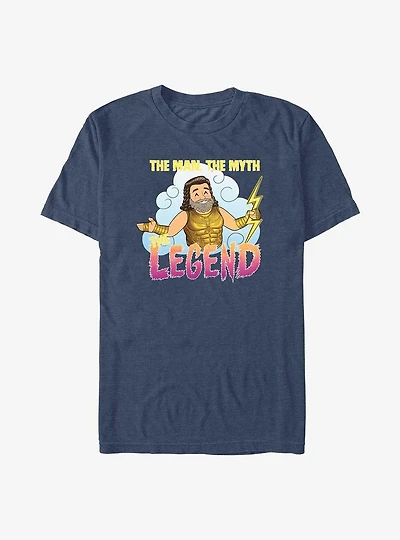 Marvel Thor: Love and Thunder Zeus Man Myth Legend T-Shirt