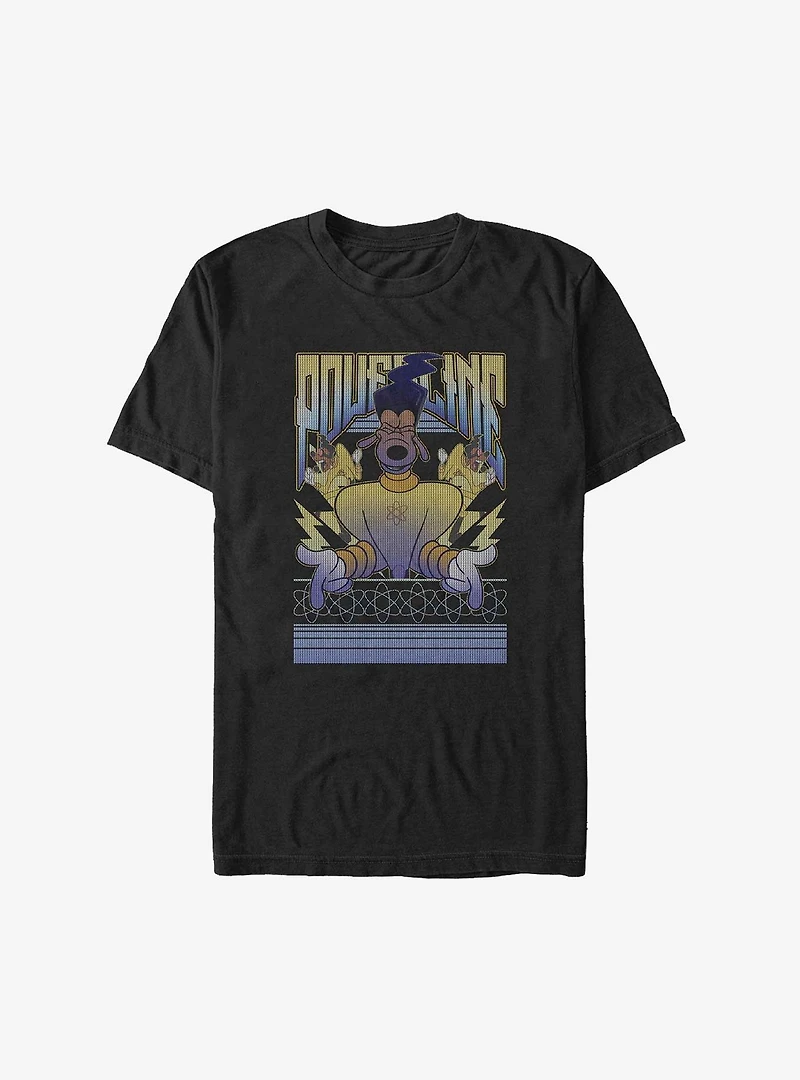 Disney Goofy Powerline Poster Big & Tall T-Shirt