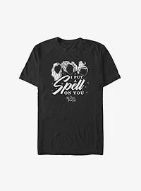 Disney Hocus Pocus Sanderson Sisters Put A Spell On You Big & Tall T-Shirt