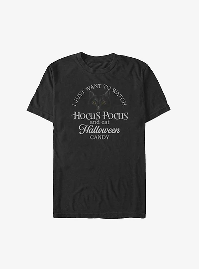 Disney Hocus Pocus Watch and Eat Candy Big & Tall T-Shirt