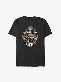 Disney Hocus Pocus Morning Makes Me Sick Winnie Big & Tall T-Shirt
