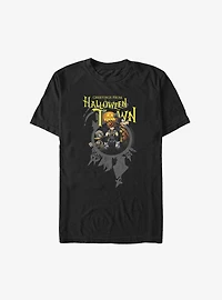 Disney Kingdom Hearts Halloween Greetings Sora, Goofy, and Donald Big & Tall T-Shirt