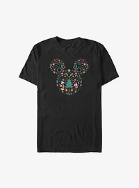Disney Mickey Mouse Christmas Icon Ear Big & Tall T-Shirt