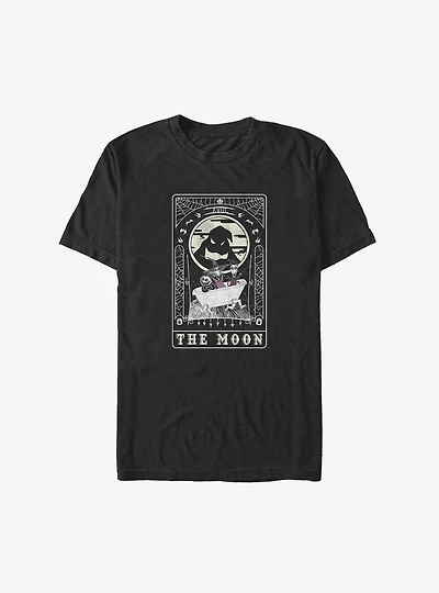 The Nightmare Before Christmas Oogie Boogie Moon Tarot Card Big & Tall T-Shirt