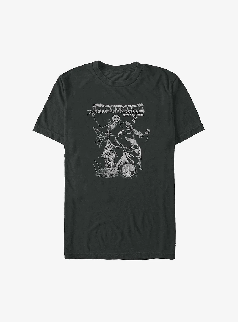 Disney The Nightmare Before Christmas Spook Bros Jack and Oogie Big & Tall T-Shirt