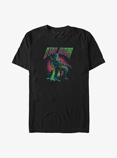 Star Wars Groovy Boba Fett Big & Tall T-Shirt