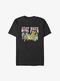 Star Wars Psychedelic Characters Big & Tall T-Shirt