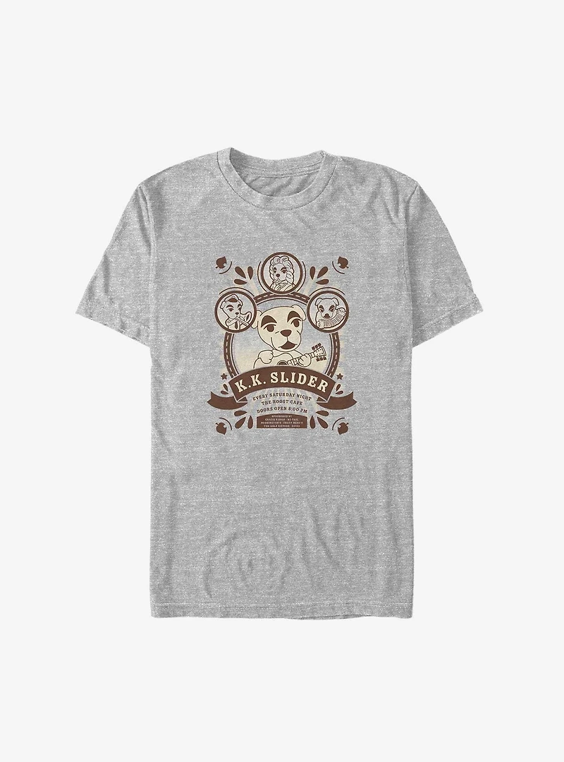Nintendo Animal Crossing K.K. Slider At The Roost Big & Tall T-Shirt
