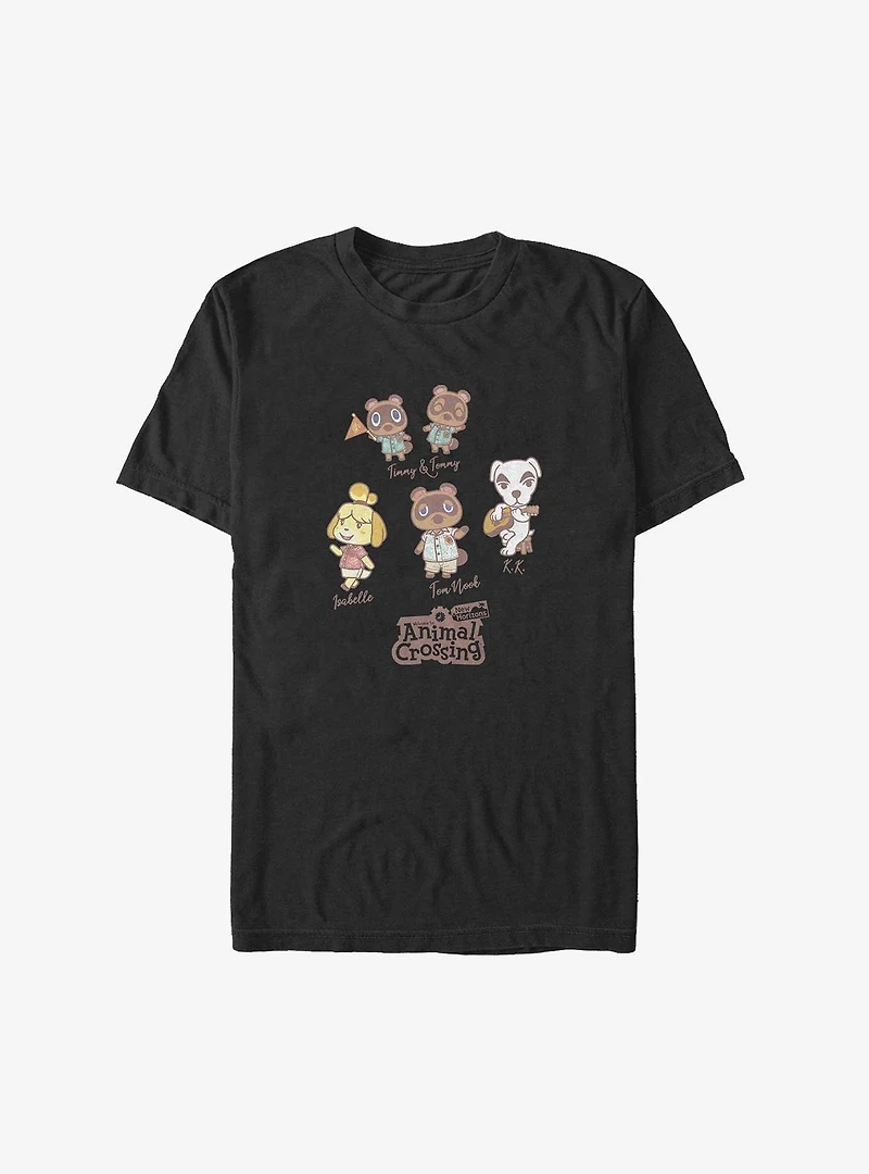 Nintendo Animal Crossing Island Welcome Committee Big & Tall T-Shirt