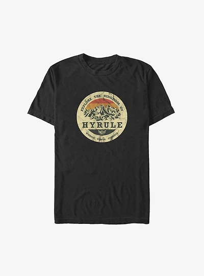 Nintendo The Legend of Zelda Explore Hyrule Big & Tall T-Shirt