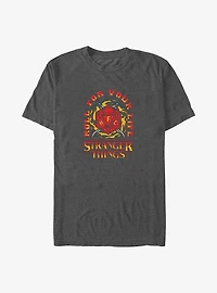 Stranger Things Fire and Dice Big & Tall T-Shirt