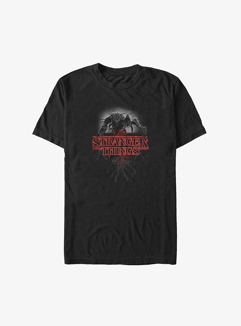 Stranger Things Mind Flayer Logo Big & Tall T-Shirt