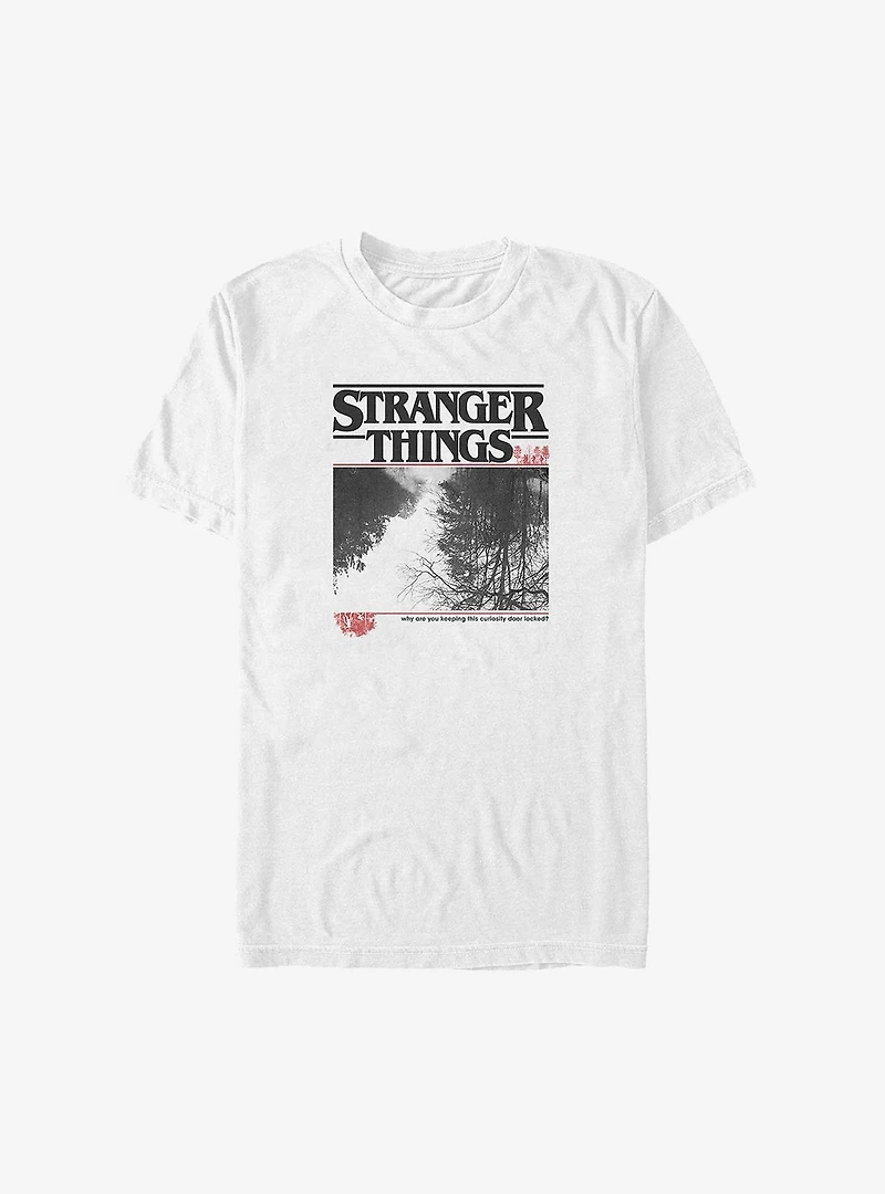 Stranger Things Upside Down Photo Big & Tall T-Shirt