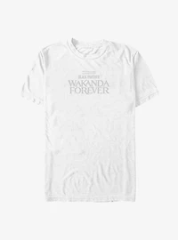 Marvel Black Panther: Wakanda Forever Clear Logo Big & Tall T-Shirt