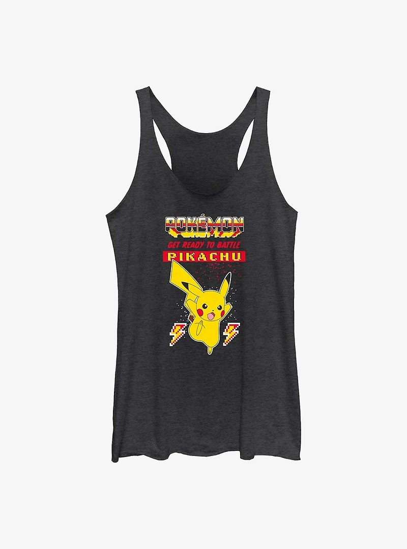 Pokemon Battle Ready Pikachu Girls Tank
