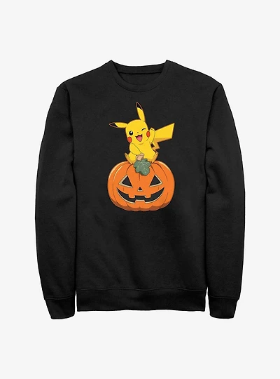 Pokemon Pikachu Pumpkin Sweatshirt