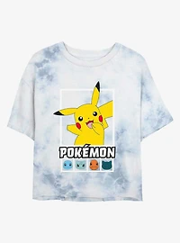 Pokemon Battle Lineup Pikachu, Squirtle, Bulbasaur, Charmander
