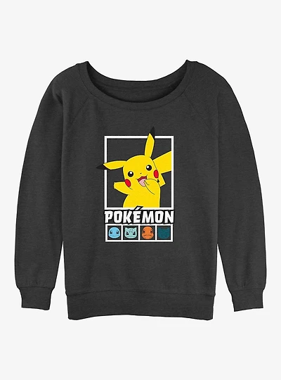 Pokemon Battle Lineup Pikachu, Squirtle, Bulbasaur, Charmander