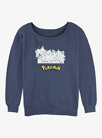 Pokemon The Classics Girls Slouchy Sweatshirt