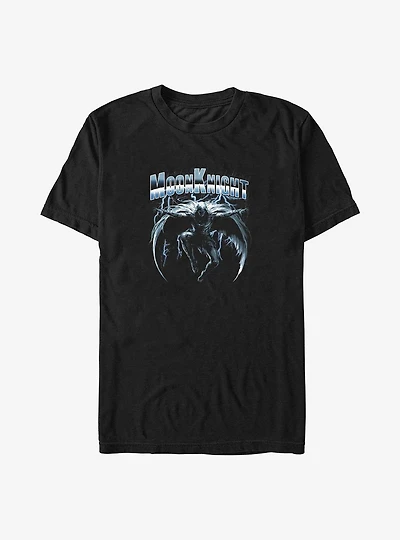 Marvel Moon Knight Lightning Rain Big & Tall T-Shirt