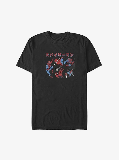 Marvel Spider-Man Spidey Panels Big & Tall T-Shirt