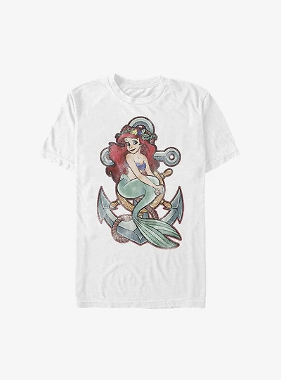 Disney The Little Mermaid Ariel Anchor T-Shirt