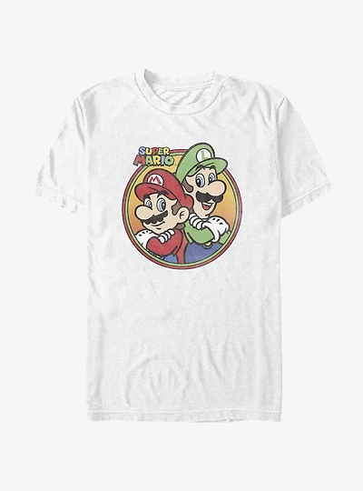 Nintendo Bros Mario and Luigi T-Shirt