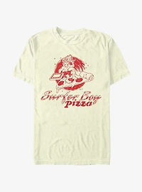 Stranger Things Surfer Boy Pizza Logo T-Shirt