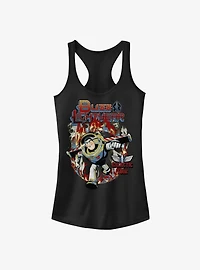 Disney Pixar Toy Story Buzz Lightyear Trial By Fire Girls Tank