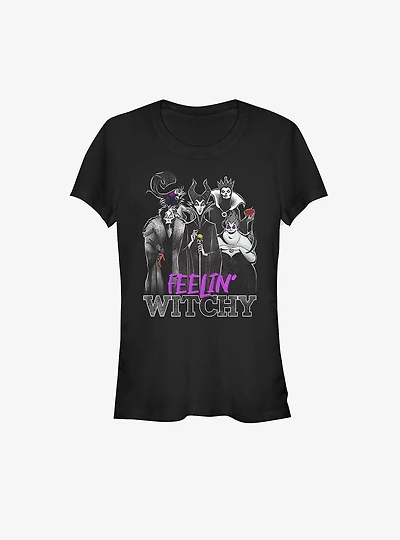 Disney Villains Feelin' Witchy Girls T-Shirt