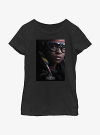 Marvel Black Panther: Wakanda Forever Iron Heart Movie Poster Youth Girls T-Shirt