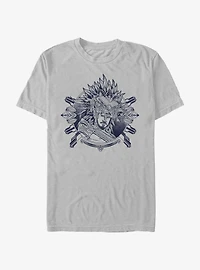 Marvel Black Panther: Wakanda Forever Namor Outline Ink DesignT-Shirt