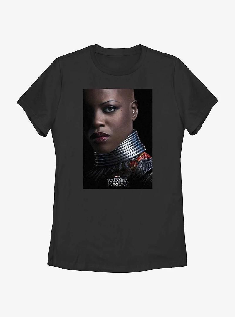 Marvel Black Panther: Wakanda Forever Ayo Movie Poster Womens T-Shirt