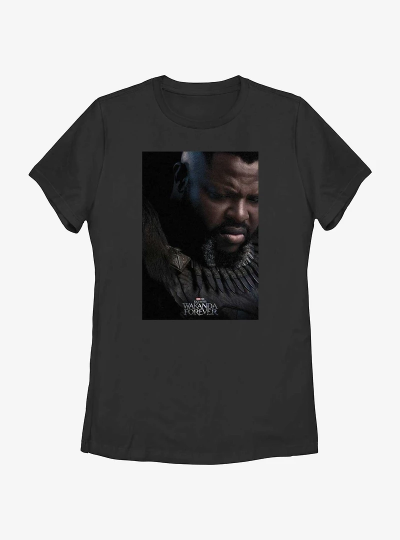 Marvel Black Panther: Wakanda Forever M'Baku Movie Poster Womens T-Shirt